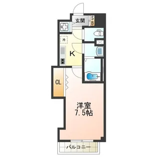 Luxe我孫子【5階】の間取り