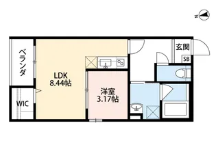 Dreamin【0202号室】の間取り
