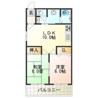 メゾン・リリス【2階】の間取り
