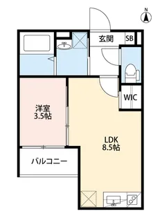 Pratt Lumiere北島【3階】の間取り