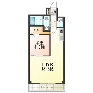 アメティスタ【2階】の間取り