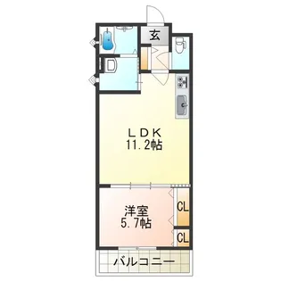 スリール照ヶ丘【3階】の間取り