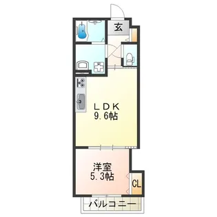 ラモーナ照ヶ丘Ⅱ【3階】の間取り