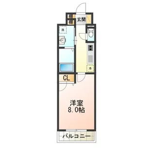 ベルンガーデン巽【703号室】の間取り