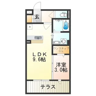 パライソ【1階】の間取り