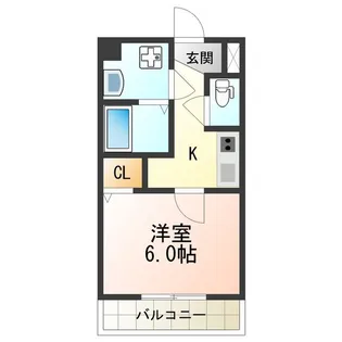 グランパシフィック清水丘【3階】の間取り