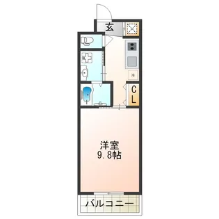 イセハイツ【5階】の間取り