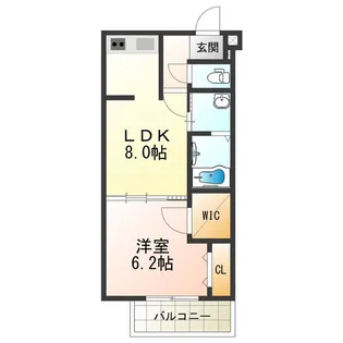 チェリーブロッサムⅤ番館【3階】の間取り
