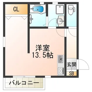 sumisei照ヶ丘【2階】の間取り