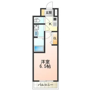 グランエクラ田島【10階】の間取り