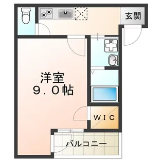 フジパレス住吉沢之町Ⅱ番館【0203号室】の間取り