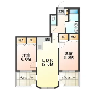 マンシオン・タイラ【8階】の間取り
