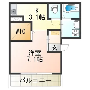 D−room田辺【2階】の間取り