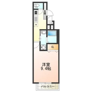 フジパレス東粉浜【2階】の間取り