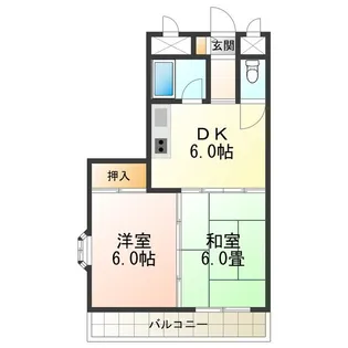 ニューコーポ芝【301号室】の間取り