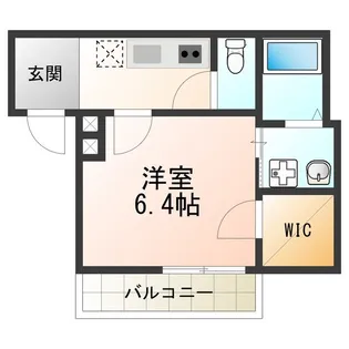 フジパレス田辺駅北【1階】の間取り