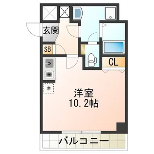 デュレアンジュ【6階】の間取り