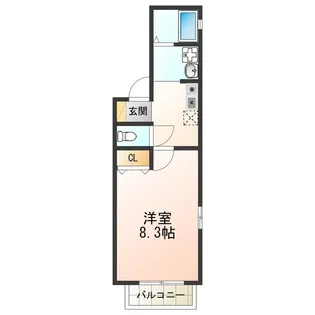 メモリーコートMISA【2階】の間取り