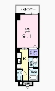 プリメイラ ヴェラ【2階】の間取り