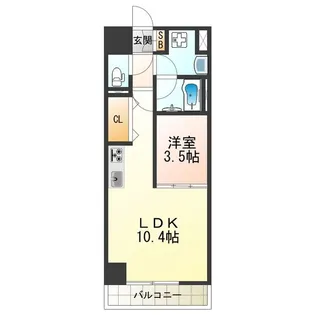 KG ソフィア アベノ播磨町【7階】の間取り