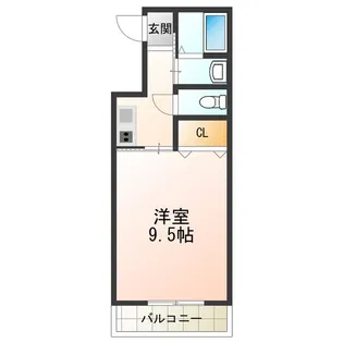 イーストハイツ【2階】の間取り
