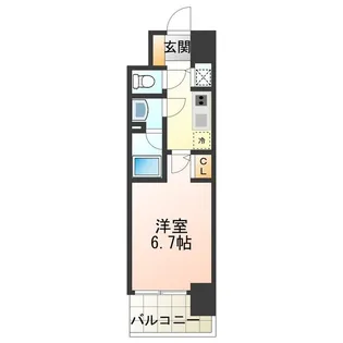 サンセリテ至誠会松崎町【5階】の間取り
