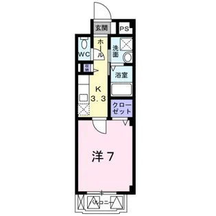 コンフィール【3階】の間取り