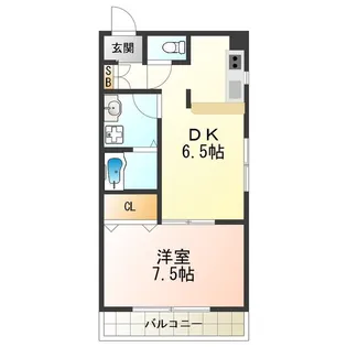 コートふじ【1階】の間取り