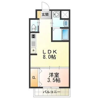 FDS NOVA【9階】の間取り