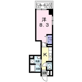 アンランジュ【5階】の間取り