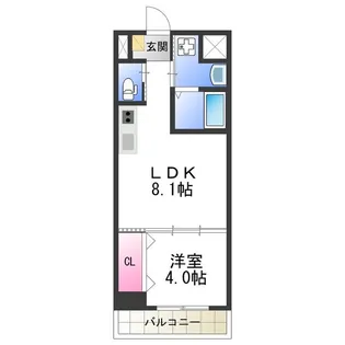 FDS PREX【10階】の間取り