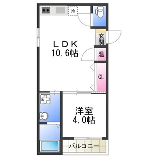 FmaisonCHARME【3階】の間取り