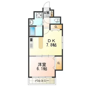 Varius長居公園【12階】の間取り