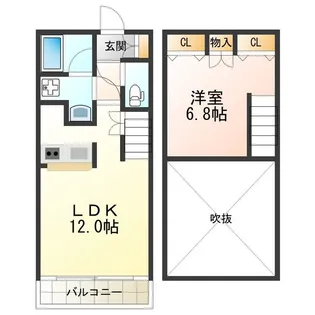 EST・H【2階】の間取り