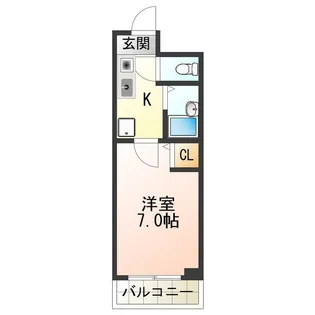 マ・メゾン舟尾【4階】の間取り