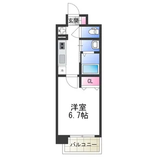 アービングNeo平野駅前【2階】の間取り