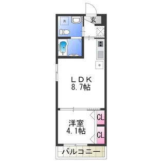 FmaisonFINO【2階】の間取り