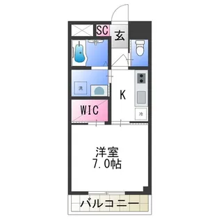 シービヤンネトール【2階】の間取り