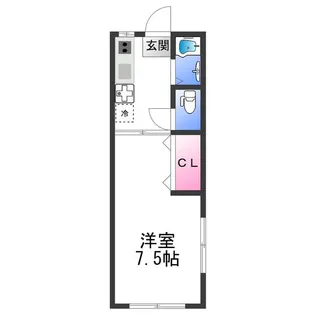 第2田辺マンション【3階】の間取り