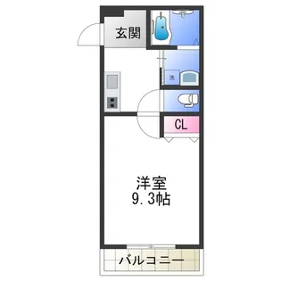 フジパレス長原ウエスト【2階】の間取り