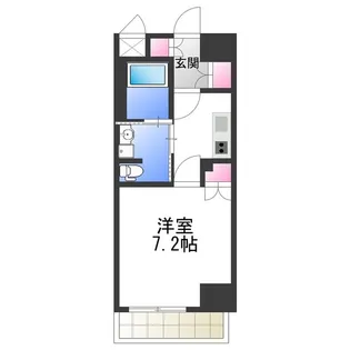 ノエラニー岸里【4階】の間取り