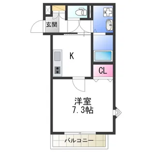 ARCUS ROSA【4階】の間取り