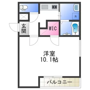 フジパレス平野南【305号室】の間取り