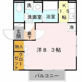 グランキューブTANABE【2階】の間取り
