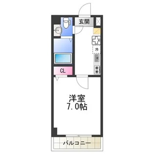 FDS KOHAMA WEST【10階】の間取り