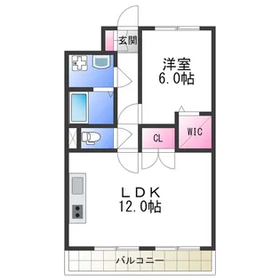 Fides ROSA【5階】の間取り