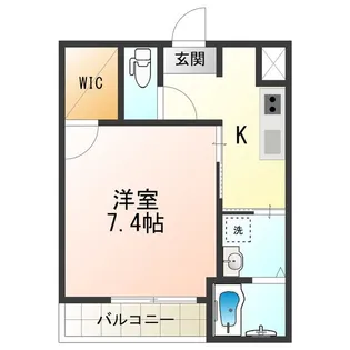 フジパレス杉本町駅西Ⅲ番館【1階】の間取り