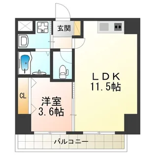 KIKYO FLATS【6階】の間取り