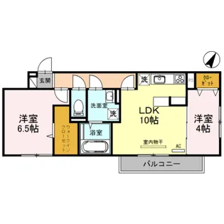 プレミアム正覚寺【2階】の間取り