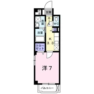 コンフィール【2階】の間取り